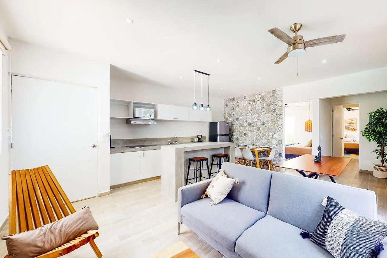 Apartamento Rosa Azul 3 At La Veleta Tulum México